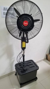 Ventilator na vodu za Letnje Baste