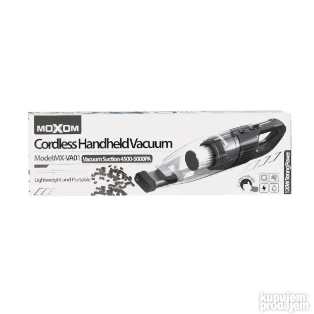 Rucni usisivac Moxom MX-VA01 120W crni NOVO GARANCIJA