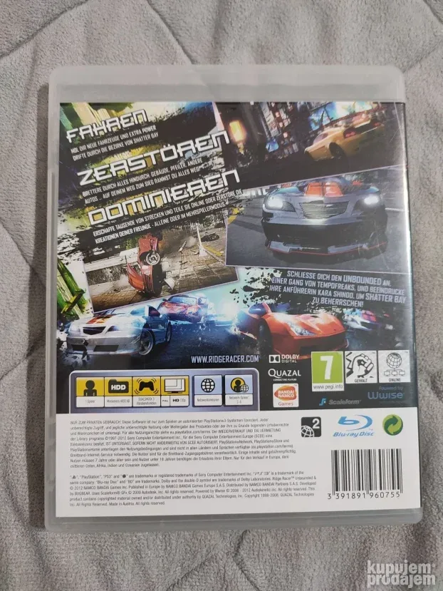 Sony PS3 Igre Drive pack