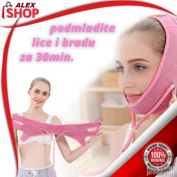 Profi maska za zatezanje lica i brade sa vazdušnom pumpom