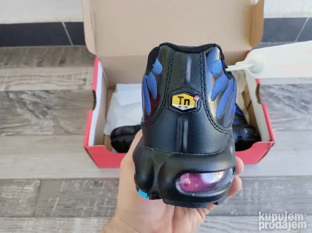 Nike Air Max Plus TN model Black University Blue