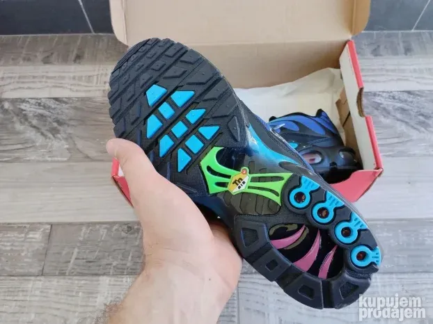 Nike Air Max Plus TN model Black University Blue