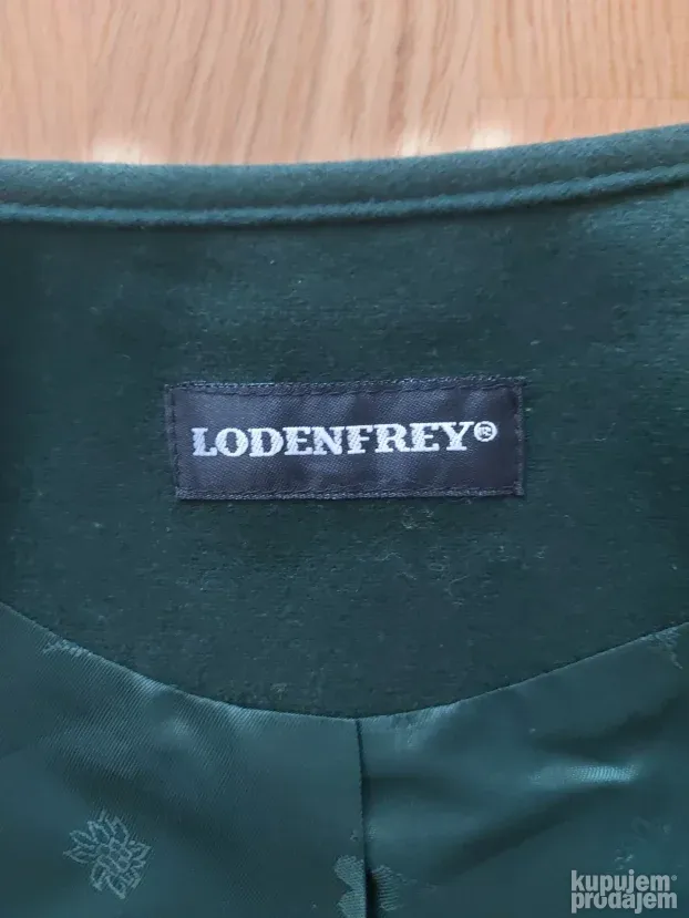 Original Lodenfrey brutalan vuneni prsluk L.