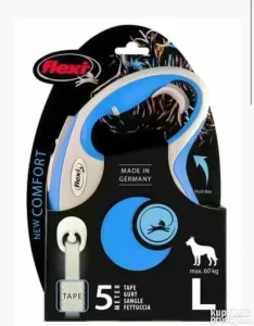 GLANC NOV povodac FLEKSI size L za pse do 60 kg DUZINA 5 MET