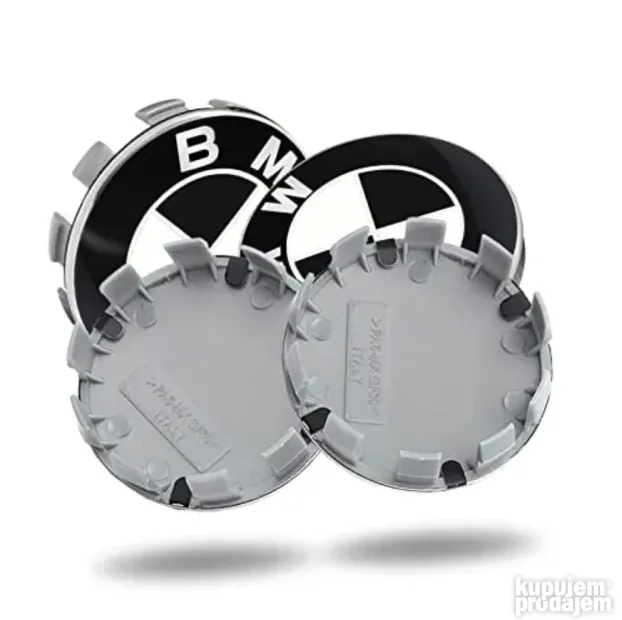 BMW Cepovi za felne 56mm CRNO-BELI