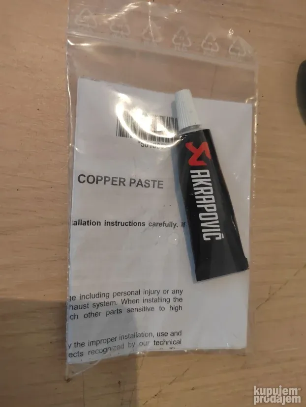 Akrapovic Copper pasta