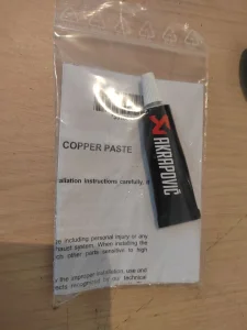 Akrapovic Copper pasta