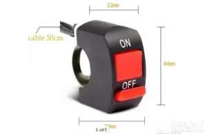 Univerzalni prekidač za motor sa 3 zice za svetlo,far