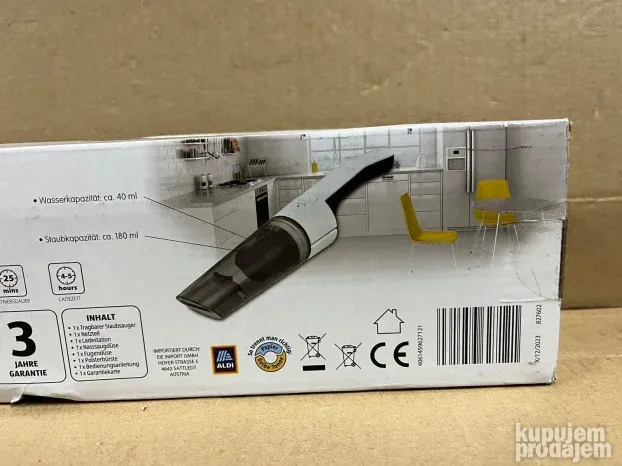 Aku ručni usisivač EASY HOME - Germany NOVO