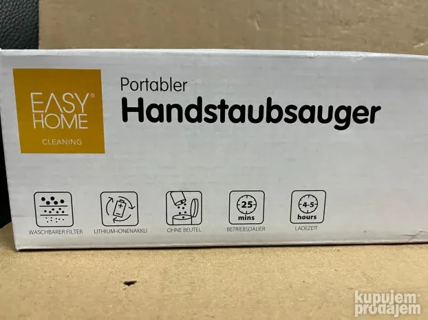Aku ručni usisivač EASY HOME - Germany NOVO