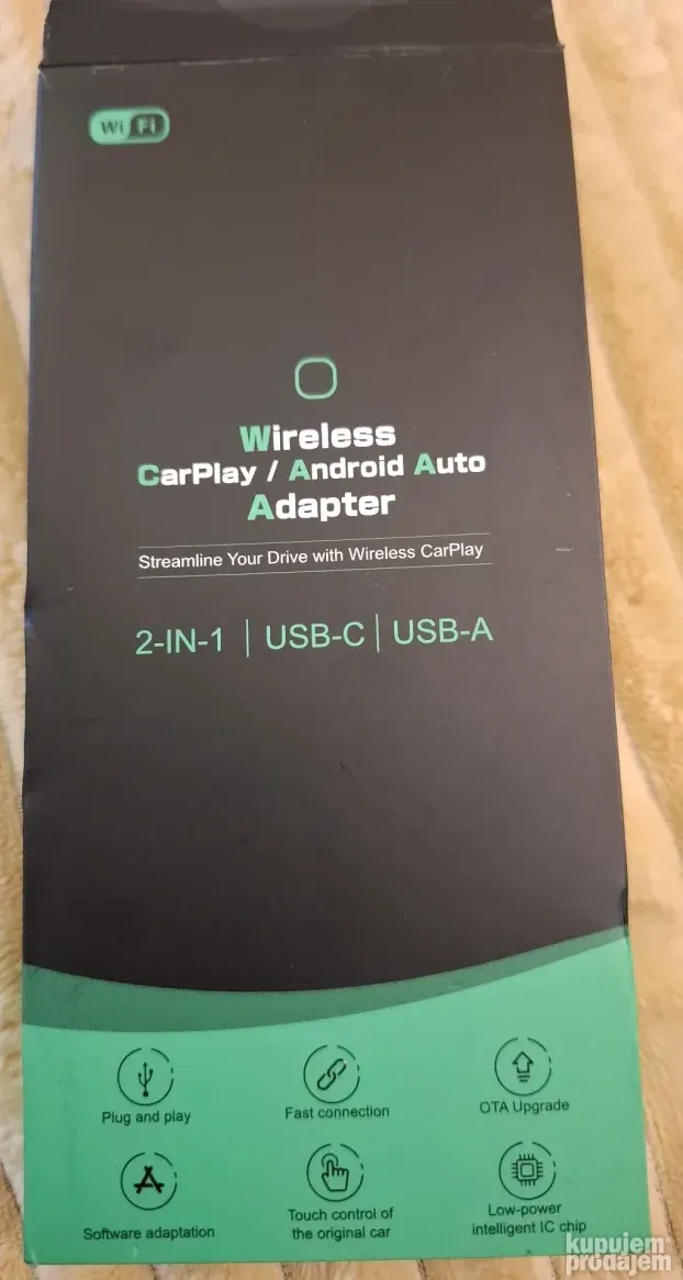 Carplay 2024 Wireless iOS Adapter and Android - KupujemProdajem