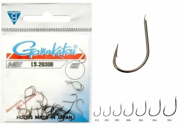 Udice Gamakatsu LS-2030B / 25kom / vel.10 (Braon)