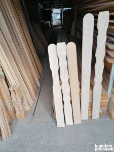 Drvene tarabice lutkice  perdice za ograde