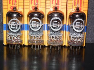 ECC85 EI Nis Yugoslavia NOS NIB