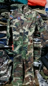 Flyers Overall , Mil/Tec , Woodland Camo
