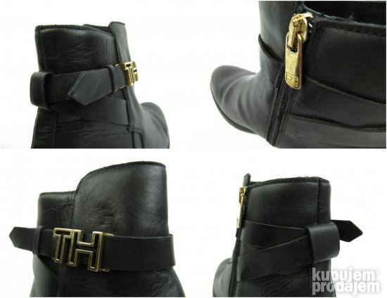 Tommy Hilfiger Kožne čizmice TOP MODEL T997
