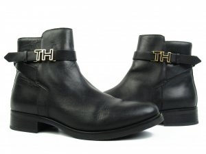 Tommy Hilfiger Kožne čizmice TOP MODEL T997