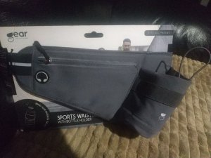 Reflektujuca Sports waistbelt with bottle holder