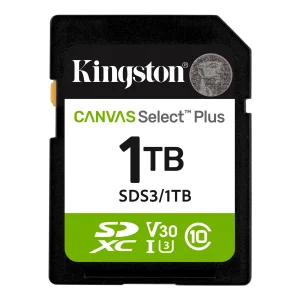 Kingston Canvas Select Plus 1000gb Sdxc 30 Mb/s Sds3/1tb