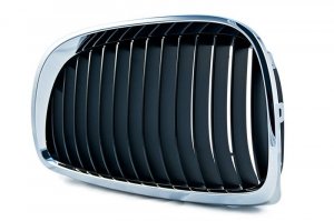 BMW 3 e92 coupe/cabrio (06-09) Maska crna/chrom