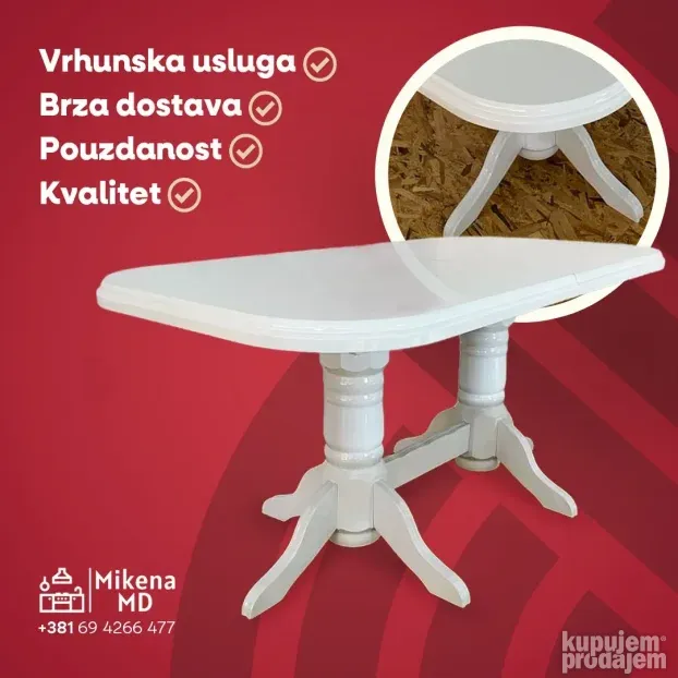Trpezarijski sto i stolice 3