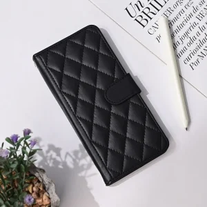 Torbica Wallet Romb za Honor X8b crna