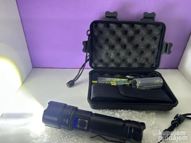 Gisaae A06 COB LED XPH70.2 Baterijska lampa 10000 lum