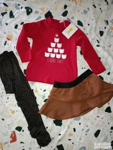 Paket garderobice za bebu devojčicu veličina 74