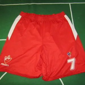 Košarkaški šorc Crvena Zvezda, And1, XXL
