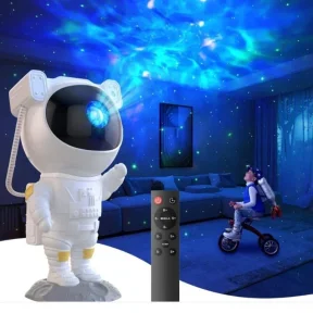 Astronaut sobna lampa zvezdano nebo projektor novo 25cm