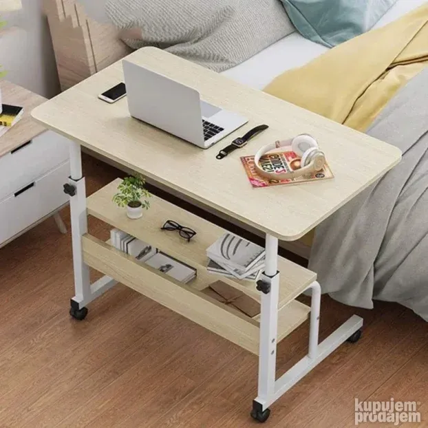 Multifunkcionalni radni sto sa točkićima - 60x40 cm - KupujemProdajem