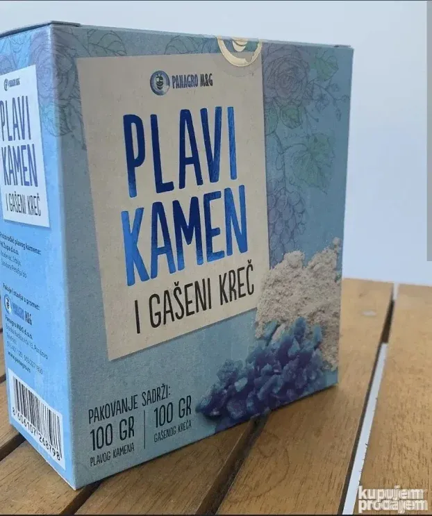 Plavi kamen i gašeni kreč 100g