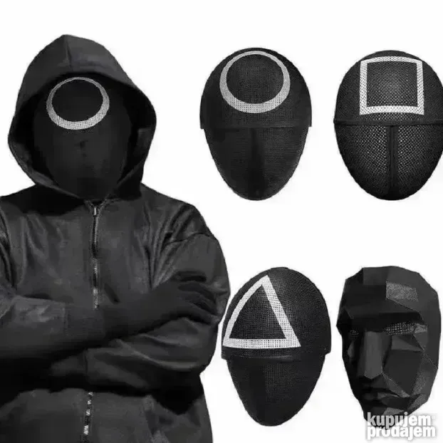 Squid game maske Squid game Gonggi kockice Squid game set