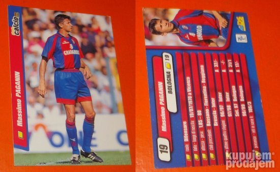 Calcio 2000 17-40 Massimo Paganini