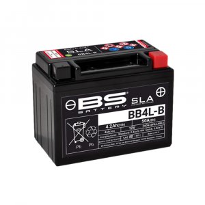 Akumulator BS 12V 4Ah SLA BB4L-B desni plus (120x70x92)