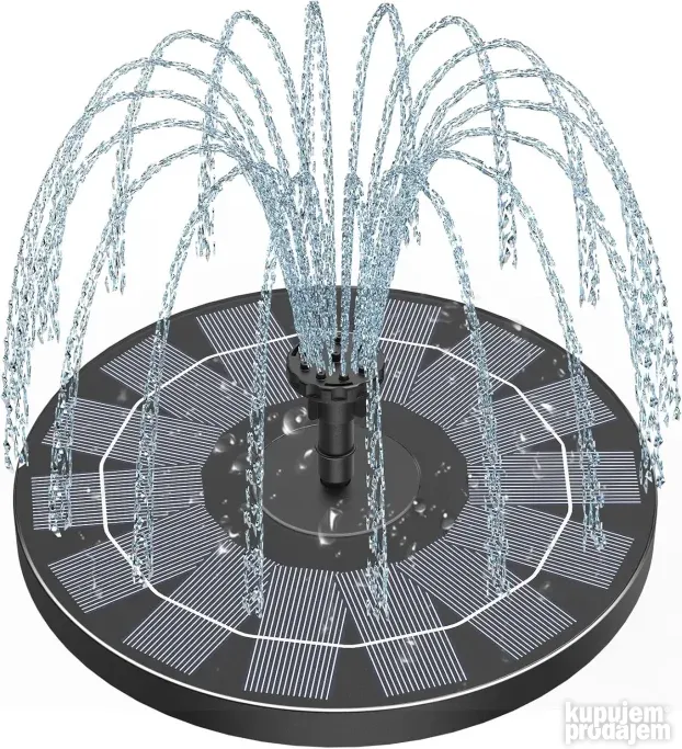 Mini solarna fontana