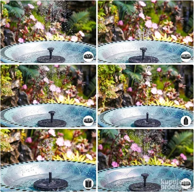 Mini solarna fontana