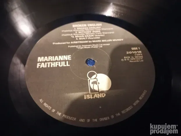 Marianne Faithfull  -  Broken English (EU 1979)