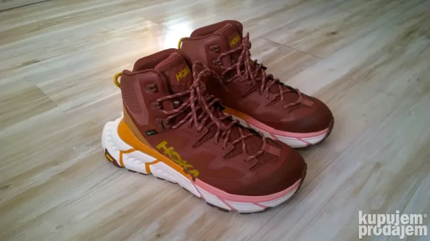 HOKA TENNINE HIKE Mid GTX Cherry Mahogany  ~ 39