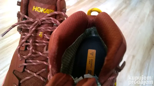 HOKA TENNINE HIKE Mid GTX Cherry Mahogany  ~ 39