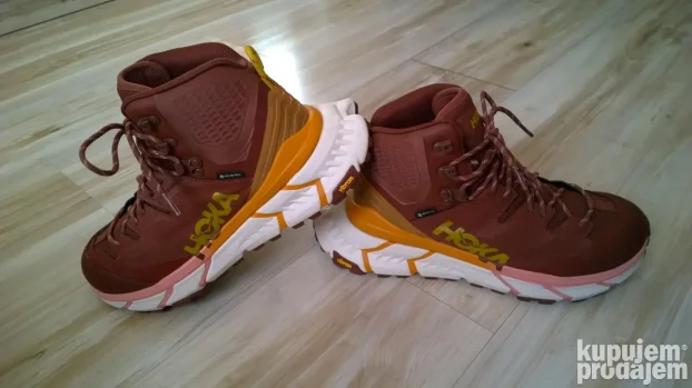 HOKA TENNINE HIKE Mid GTX Cherry Mahogany  ~ 39