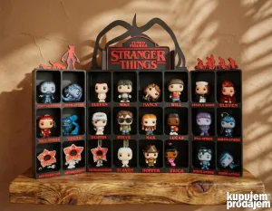 Polica-stalak za figure Kinder Joy Stranger Things