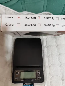 Kućna digitalna vaga 0.1g do 3kg