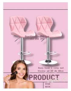 Kozmeticka stolica-Oprema za salon, sminkanje