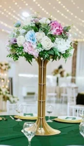 Stalak za cvetne aranzmane, dekoracija za sto