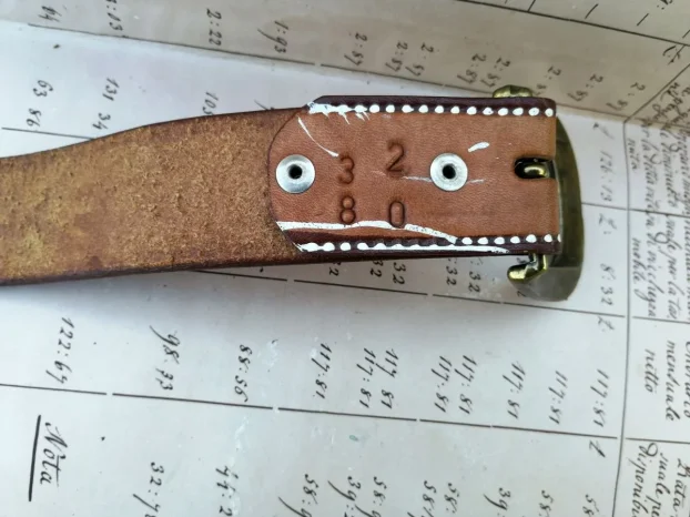 Bajkerski MOUNT RUSHMORE USA, Ručno slikani kaiš Mexiko i KO