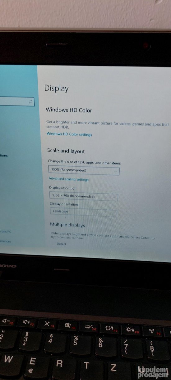 Laptop Lenovo ThinkPad Edge E320 i5 NOV SSD 240Gb ODLICAN