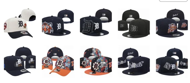 Detroit Tigers MLB Bejzbol kacketi i kape