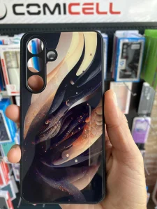 Samsung S24 maska Abatract Crna