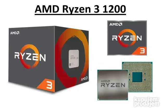 AMD Ryzen 1200 AM4 ispravan KupujemProdajem